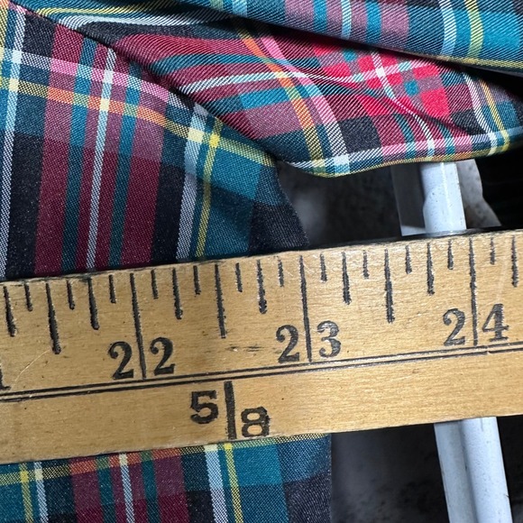 Tuckernuck Plaid Long Sleeve Dress - Green and Red - Picture 5 of 6